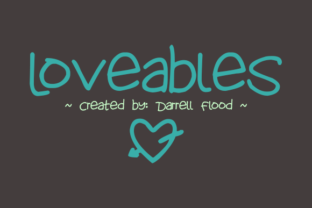 Loveables: A Hand-Drawn Script Font for Editorial Charm