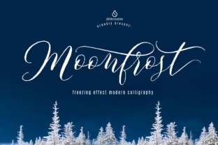 Moonfrost: A Handwritten Font for Web Design
