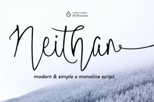 Neithan: A Script Font for Timeless Branding