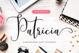 Patricia: A Modern Calligraphy Font