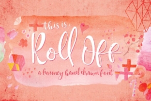 Roll Off Font for Editorial Design