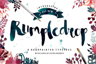 Rumpledrop: A Beautiful Script Font