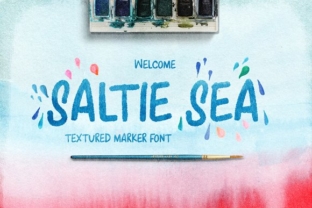 Saltie Sea: A Beautiful Handcrafted Font