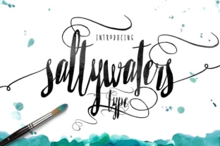 Saltywaters: A Font for Polished Branding