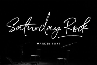 Saturday Rock Font for Editorial Design