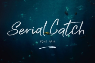 Serial Catch Font for Creative Makers
