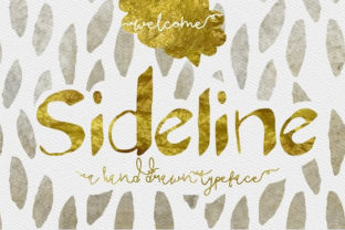 Sideline: A Graceful Script Font