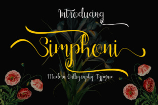 Simphoni: A Script Font for Elegant Branding
