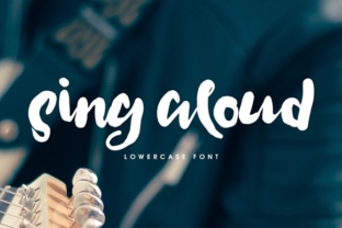 Sing Aloud: A Beautiful Handcrafted Font