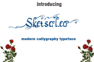 Sketsa Leo: A Script Font That Brings Warmth and Polish to Small Business Branding