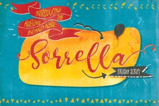 Sorrella: A Handcrafted Script Font