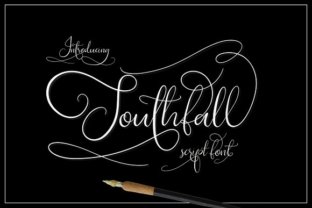 Southfall: A Handcrafted Font for Elegant Design