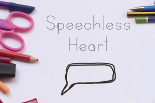 Speechless Heart Font for Business