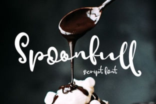 Spoonfull: A Handcrafted Font for Creative Brands