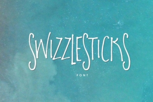 Swizzlesticks: A Stylish Script Font