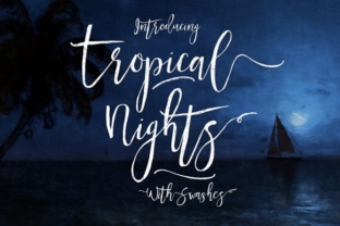 Tropical Nights Font