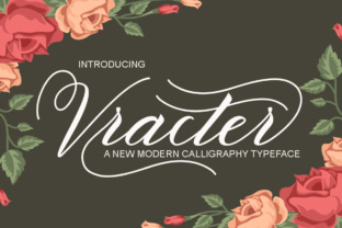 Vracter: A Stylish Calligraphy Font