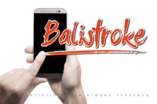 Why Balistroke Is the Handmade Font Your Brand Has Been Looking For