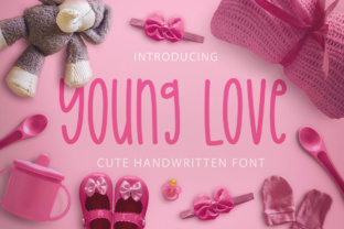 Young Love Font: A Handwritten Typeface with Editorial Charm
