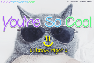You’re so Cool Font: A Handwritten Asset for Editorial Design